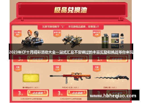 2023年CF十月精彩活动大全一站式汇总不容错过的丰富奖励和挑战等你来玩